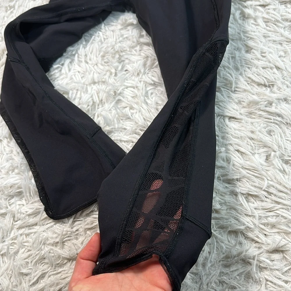 Lululemon City Sky Run By Crop Black